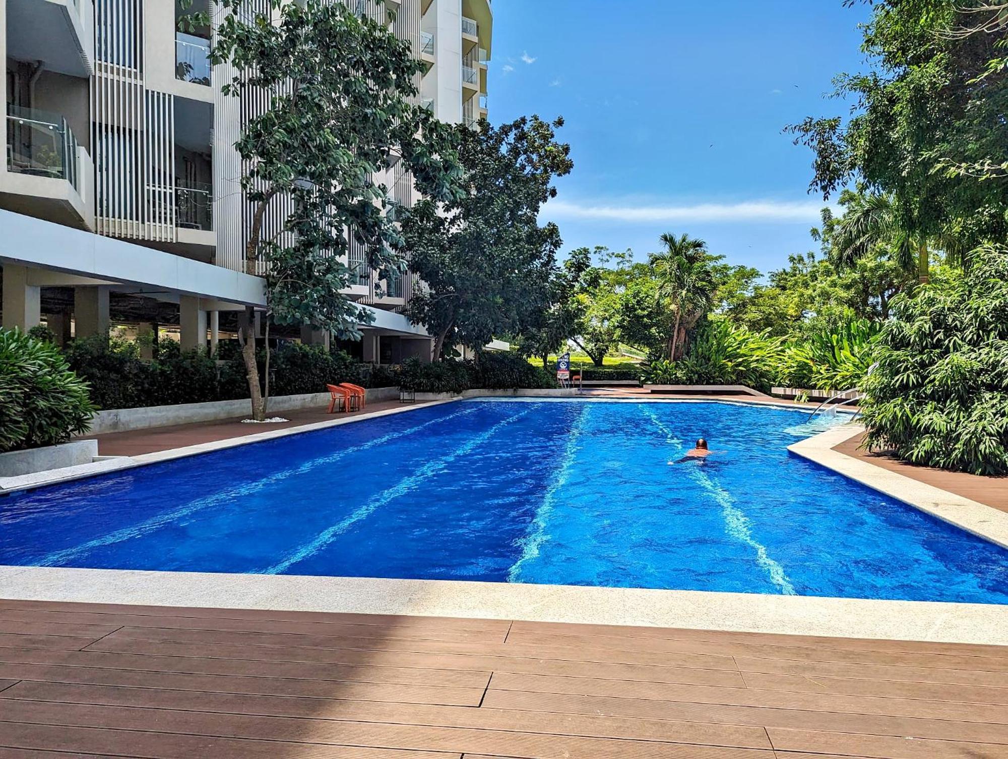 Dominiks Stylish Resort Gem Ocean View Pool Queen Bed At Tambuli 8 Floor Fast Wifi Lapu-Lapu City Eksteriør billede
