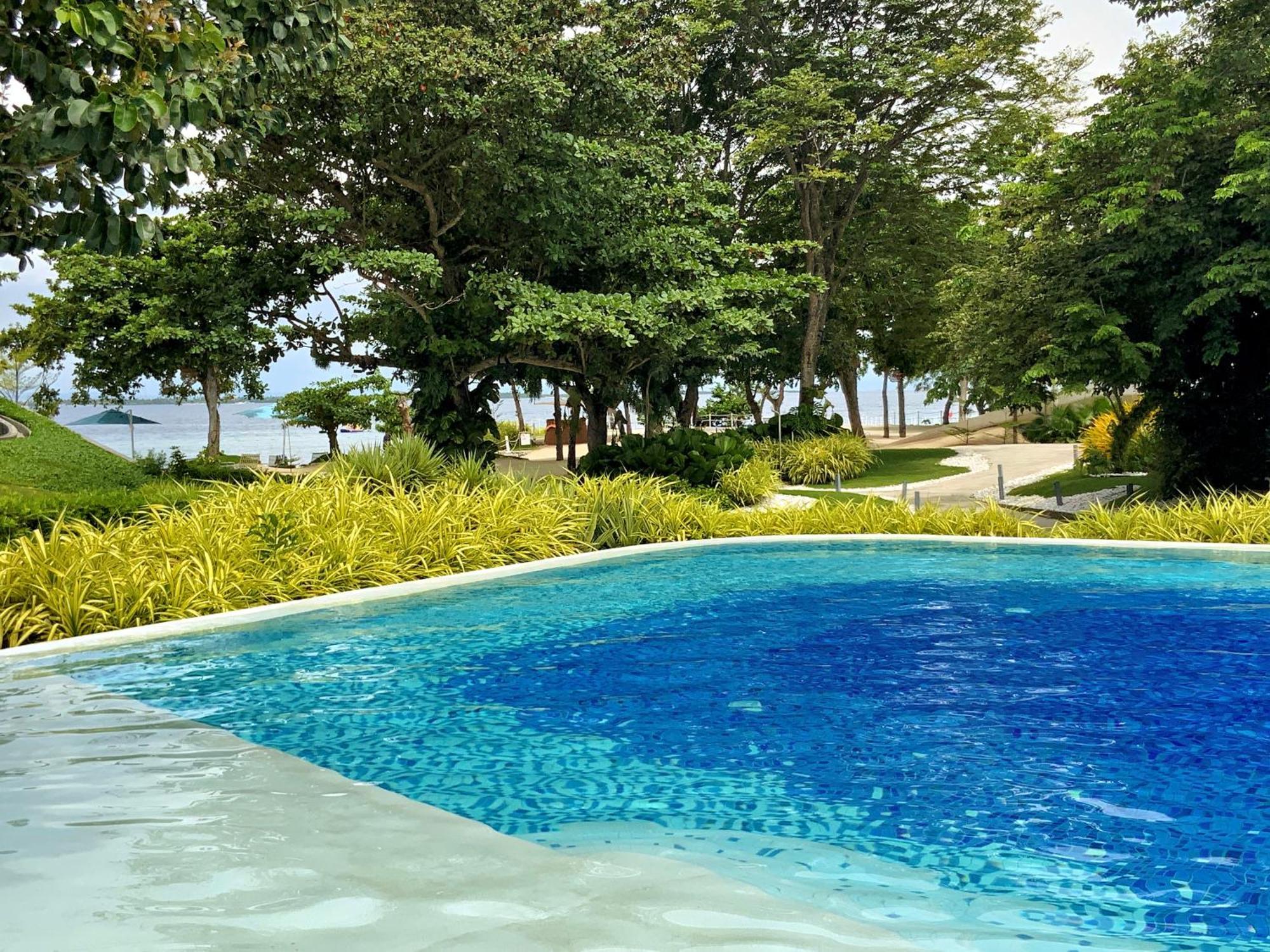 Dominiks Stylish Resort Gem Ocean View Pool Queen Bed At Tambuli 8 Floor Fast Wifi Lapu-Lapu City Eksteriør billede